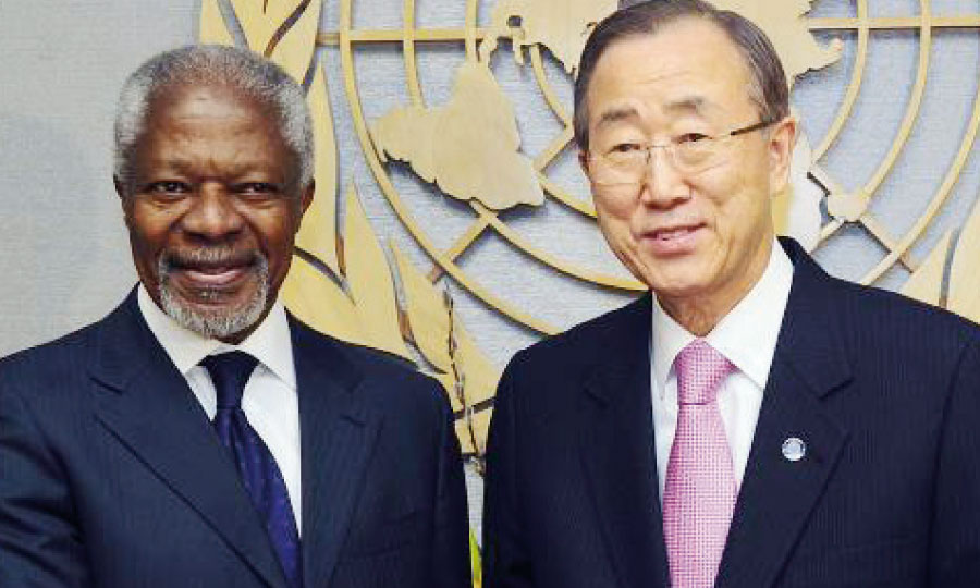 Kofi Annan en Syrie